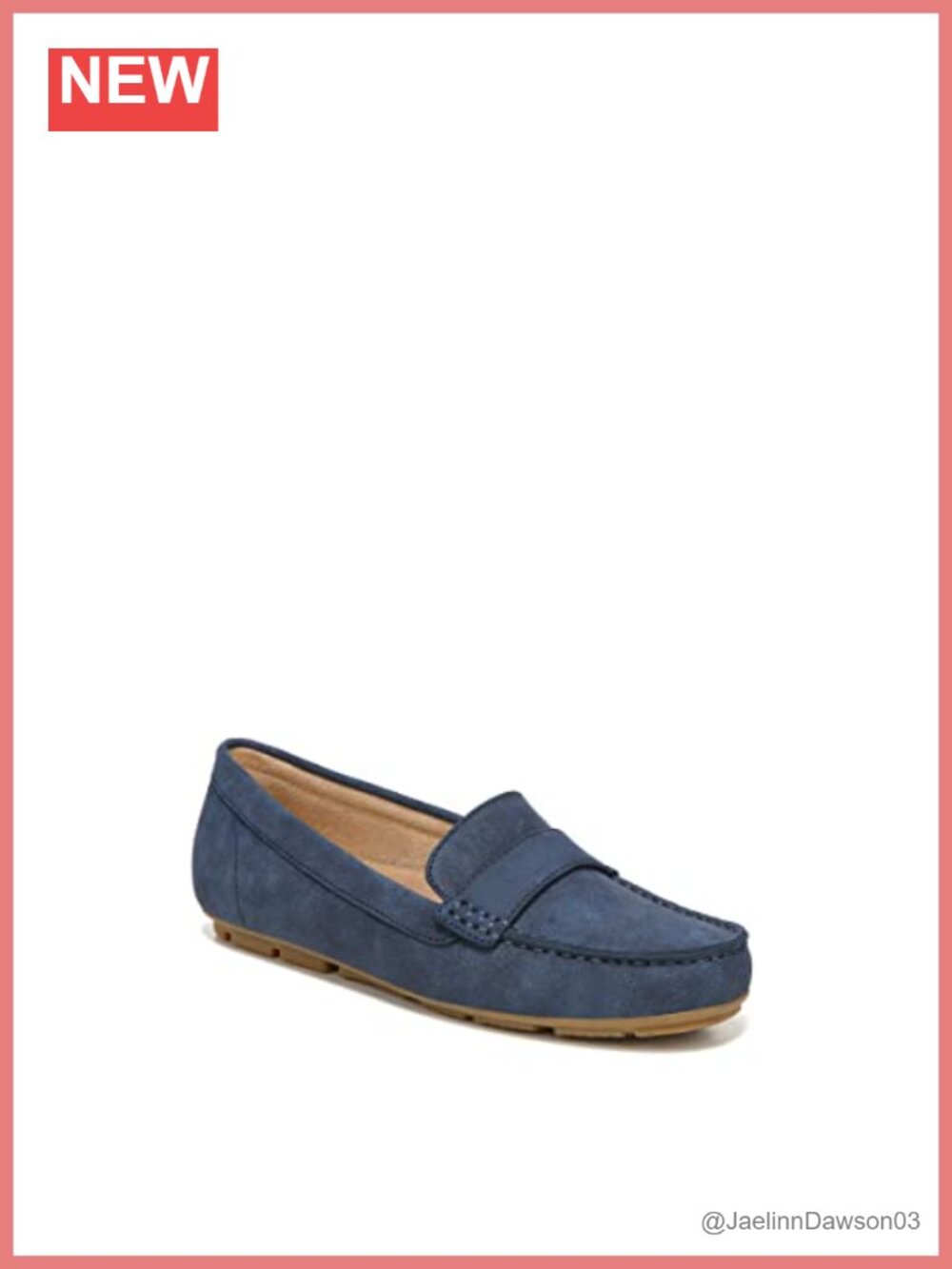 Naturalizer Women's Seven Slip-On Mocc, Synthetic Upper, Memory Foam Comfort,